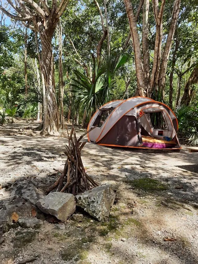 Cenote, Camping & Mas Aldea Maya Tulum Hotell 0*,  Mexiko