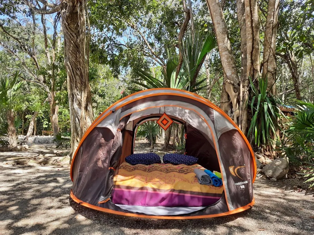 Cenote, Camping & Mas Aldea Maya Tulum Ξενοδοχείο Οργανωμένο κάμπινγκ