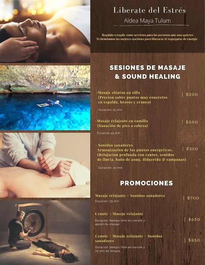 Lyxtält Cenote, Camping & Mas Aldea Maya Tulum Hotell